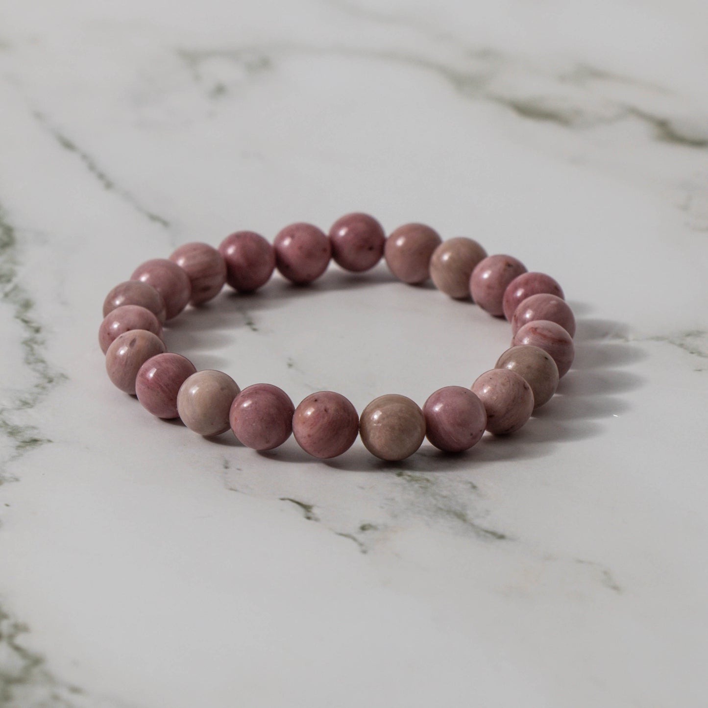 Pink Rhodonite Bracelet