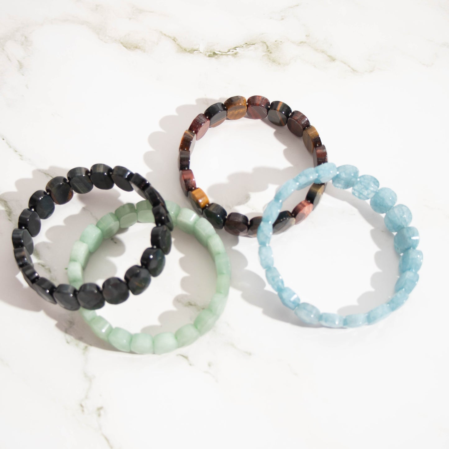Faceted Aventurine Bracelet
