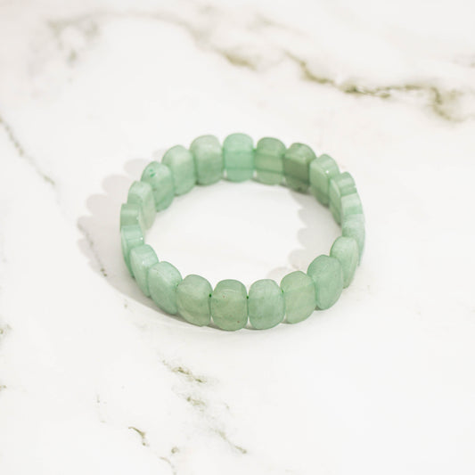 Faceted Aventurine Bracelet