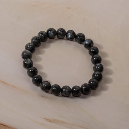 Snowflake Obsidian Bracelet