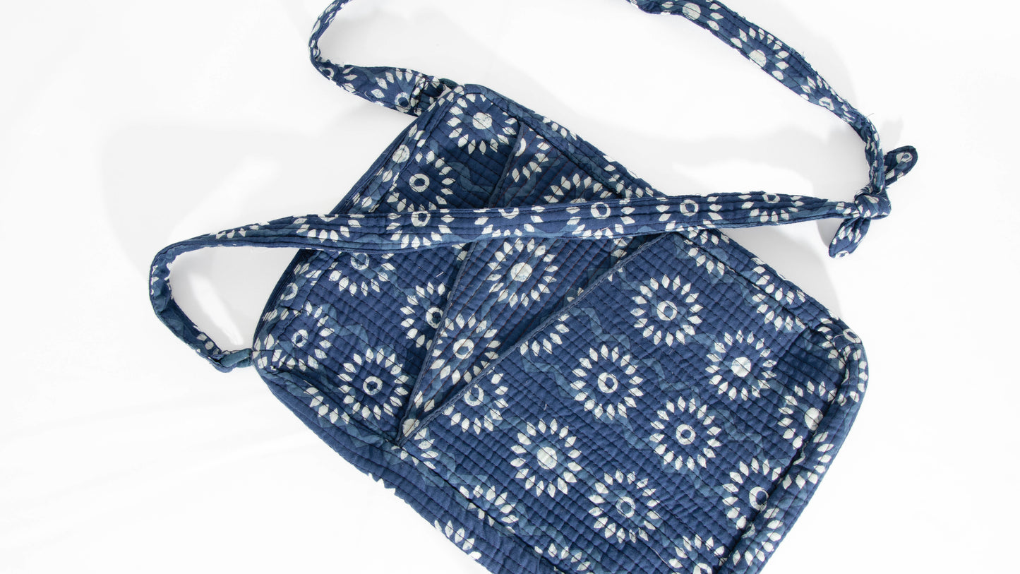 Quilted Sling Tote